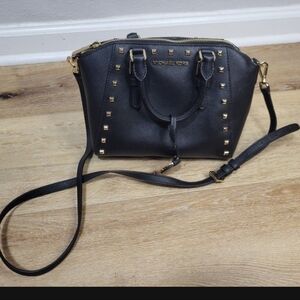 Michael Kors Black Studded Women's Bag